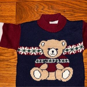 Vintage Teddy sweater size 18 months